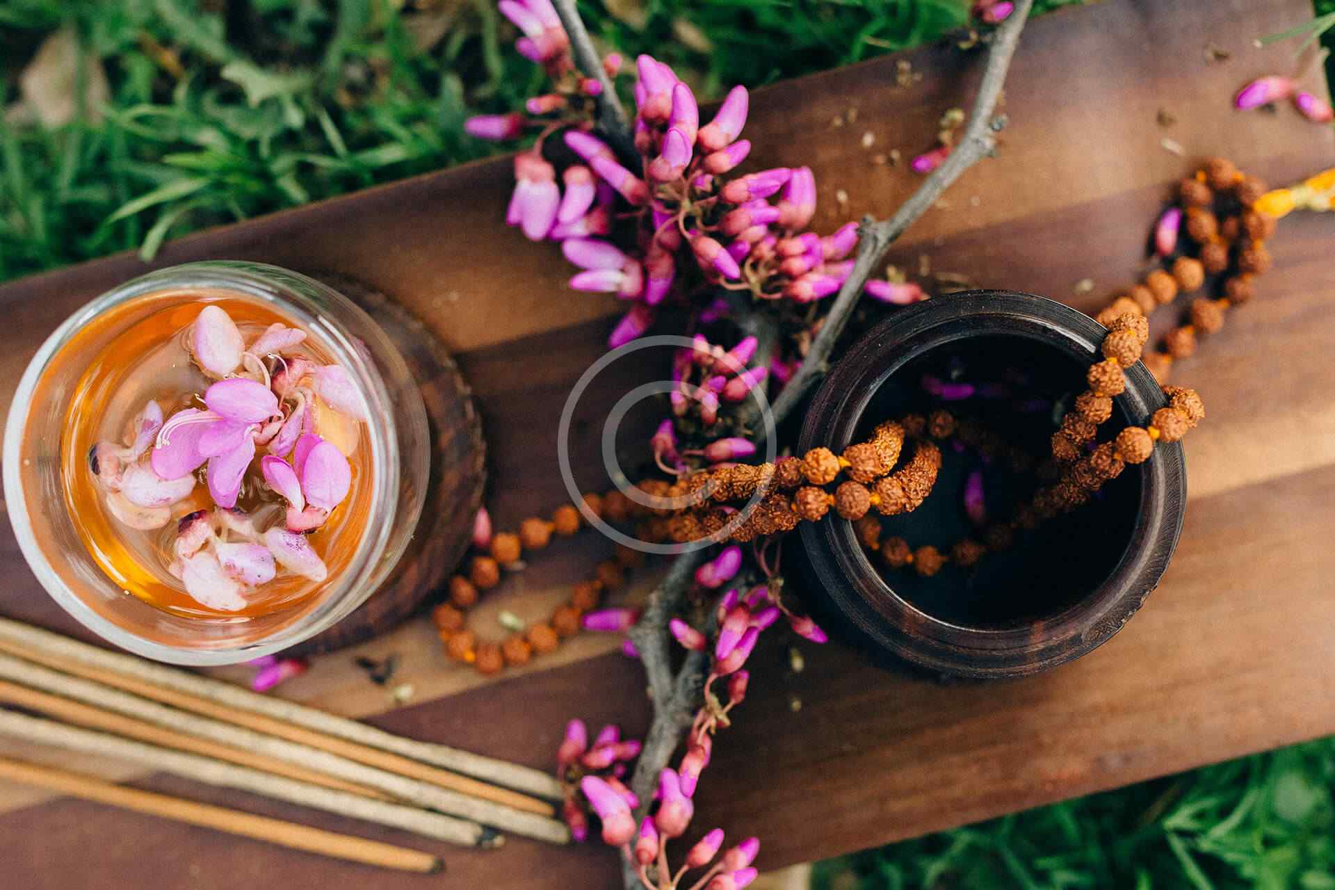 Sacred tea ceremony